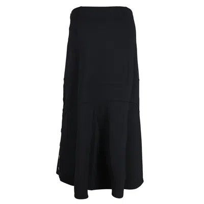 Givenchy Black Viscose Skirt In Black