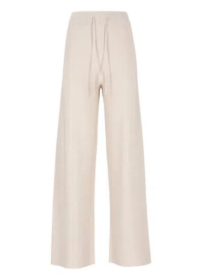 Fabiana Filippi Woman Pants Blush Size 12 Virgin Wool, Viscose, Silk, Cashmere, Polyester In Powder