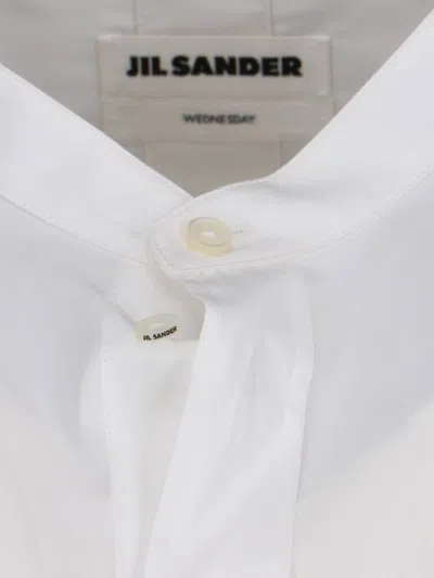 Jil Sander Camicia Del Mercoledì Mattina In White