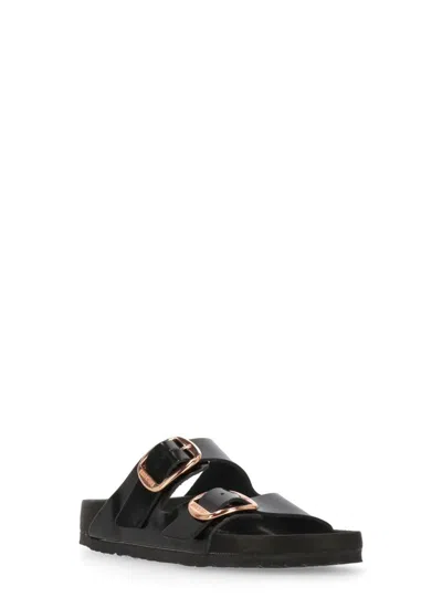 Birkenstock 'arizona Big Buckle Slide In Black