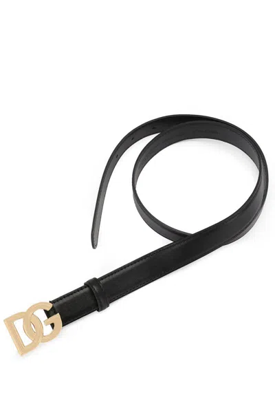 Dolce & Gabbana Belts In Black