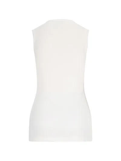 Jil Sander Tank Top Set Of 3 - White & Cream In White