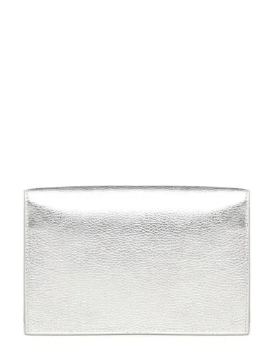 Coccinelle Silver Dandy Bag In Silver