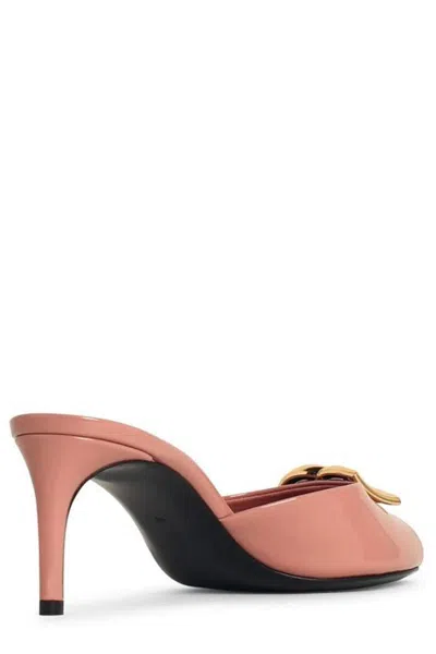 Dolce & Gabbana Sabot Keira In Pelle Rosa Donna In Pink
