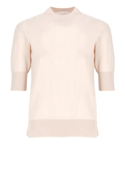 Jil Sander Cashmere, Wool And Silk Sweater In Pink