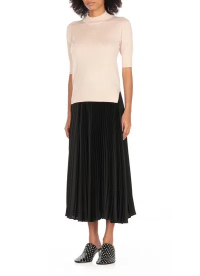Jil Sander Cashmere, Wool And Silk Sweater In Pink