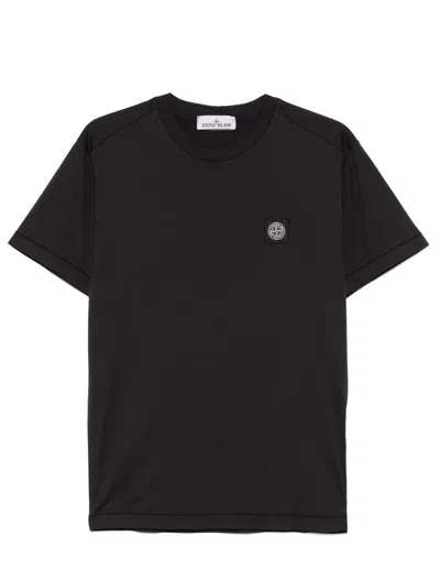 Stone Island Topwear In Black