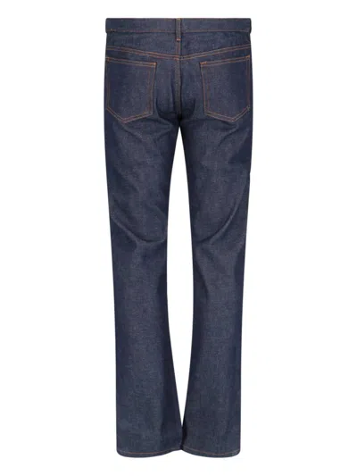 Apc Indigo New Standard Jeans In Blue