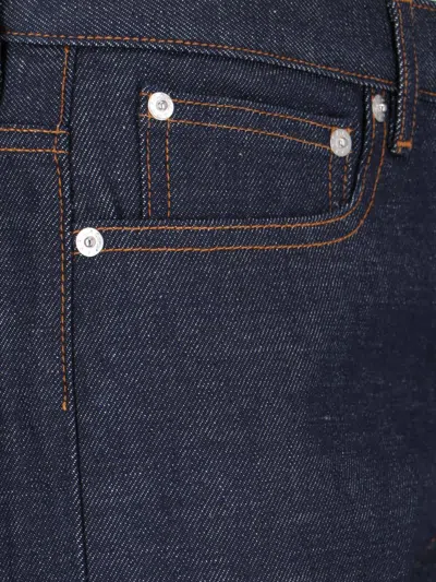 Apc Indigo New Standard Jeans In Blue