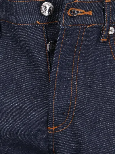 Apc Indigo New Standard Jeans In Blue