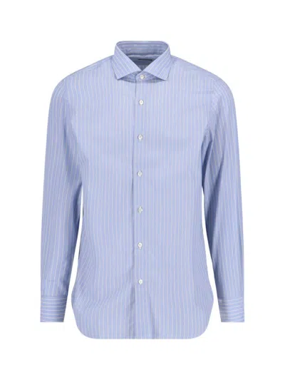 Finamore 1925 Finamore Shirts In Blue