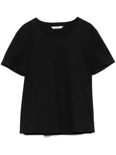Max Mara Pure T-shirts And Polos In Black