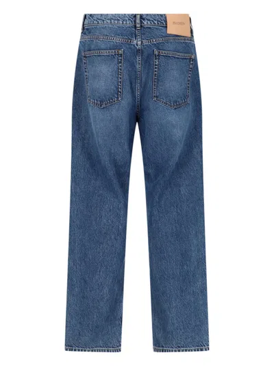Jw Anderson J. W. Anderson Straight Jeans – Blue In Blue