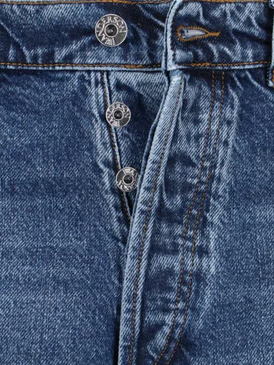 Jw Anderson J. W. Anderson Straight Jeans – Blue In Blue