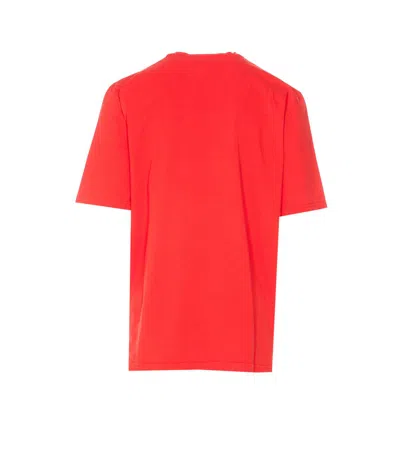 Marni Crewneck T-shirt Short Sleeves In Red