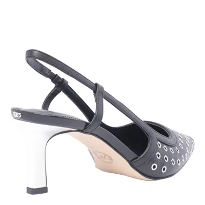 Michael Kors Alora Slingback Decollete In Black