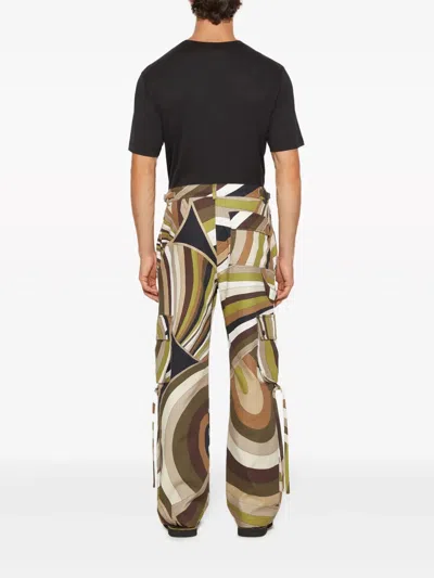 Pucci Iride-print Cargo Trousers