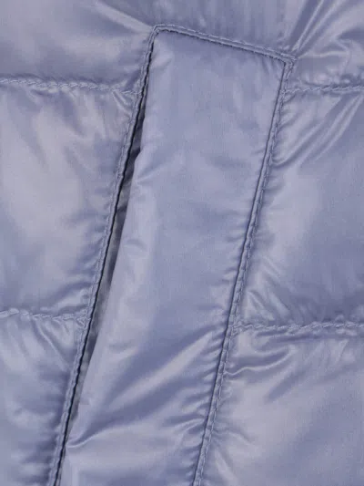 Herno Light Blue Nylon Reversible Jacket