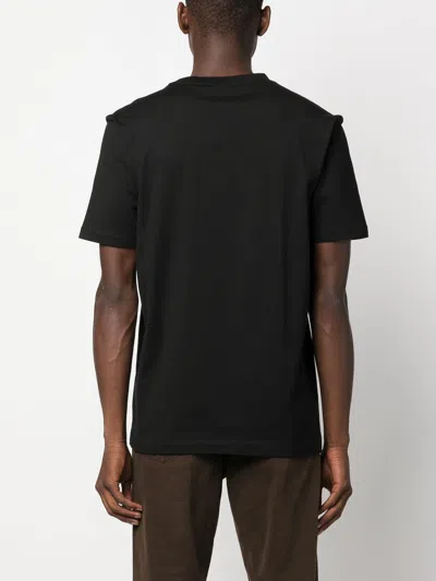 Hugo Boss Boss Tiburt Logo Graphic T-shirt In Black