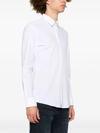 Hugo Boss Boss White Fitted Shirt Hank