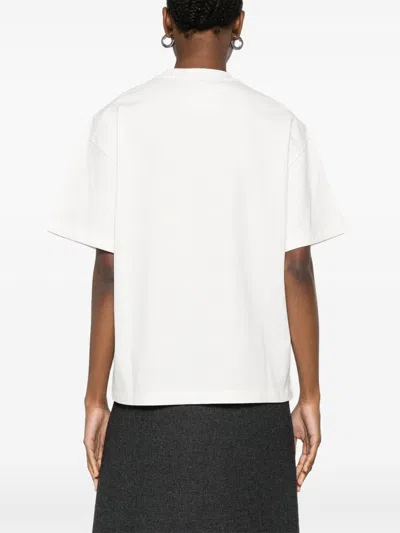 Jil Sander Relaxed-fit Cotton T-shirt With Bold Logo