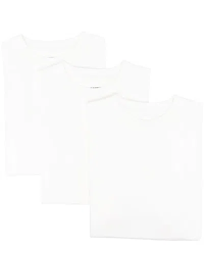 Jil Sander Set Of Three T Shirts