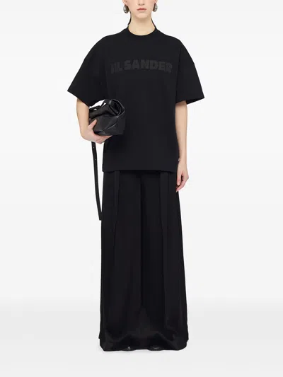 Jil Sander Cotton Jersey T-shirt With Logo