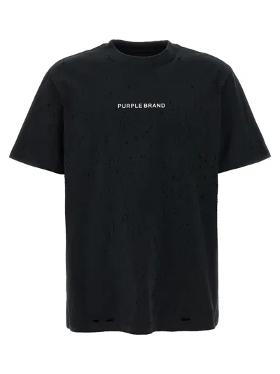 Purple Trademark T-shirt Black