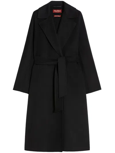 Max Mara Studio Cles Single-breasted Wool Coat