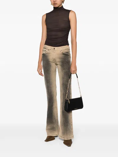 Michael Kors Empire Leather Shoulder Bag