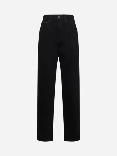Khaite Abigail Cropped High-rise Straight-leg Jeans
