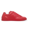 FENDI Face tennis leather trainers