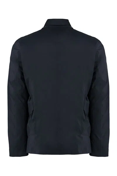 C.p. Company C.p.company Technical Fabric Jacket With Internal Removable Down Jacket In Blue