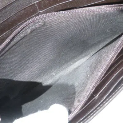 Pre-owned Gucci Dark Brown Leather Coin Purse/coin Case ()