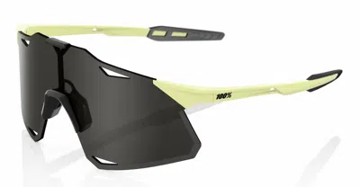 100% Hypercraft - Soft Tact Glow / Smoke Lens Sunglasses In Mint Green