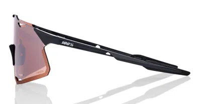 100% Hypercraft - Gloss Black / Hiper Silver Lens Sunglasses In Black