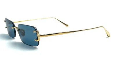 Linda Farrow Taylor - Yellow Gold Sunglasses In Gold