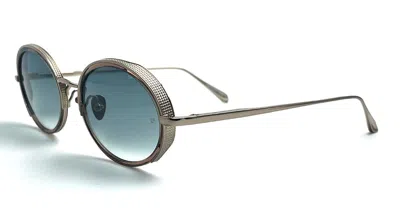 Linda Farrow Finn - Light Gold / Translucent Brown Sunglasses In Light Gold
