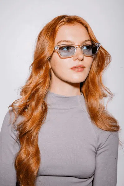 Peter And May Sunglasses In Crystal Clear