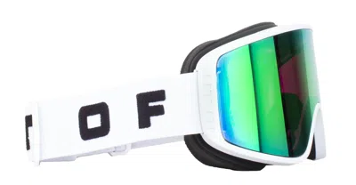 Out Of Shift - White / Green Eyewear In White