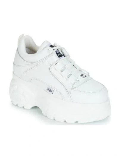 Buffalo Classic Low Chunky-sole Sneakers In White