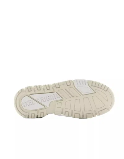 Axel Arigato Perforated Round Toe Sneaker With Recycled Dustbag In White