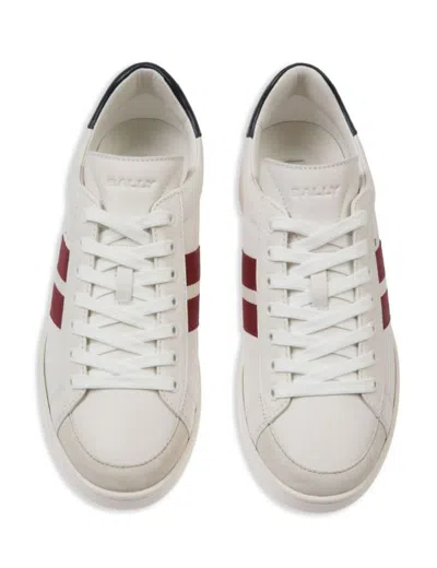 Bally Round-head Casual Shoes In White