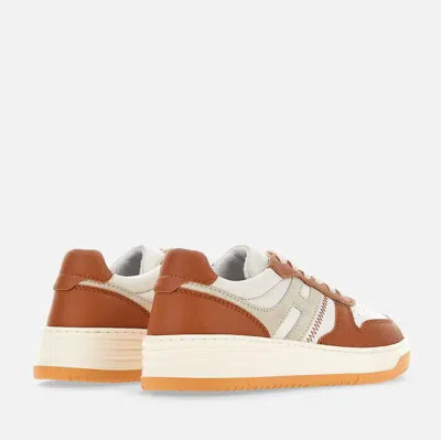 Hogan H630 Sneakers In Brown