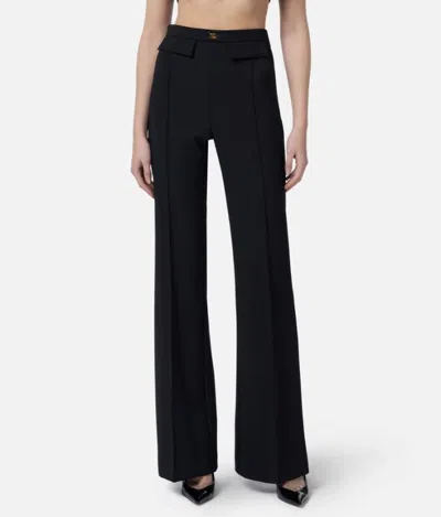 Elisabetta Franchi Trousers In Black