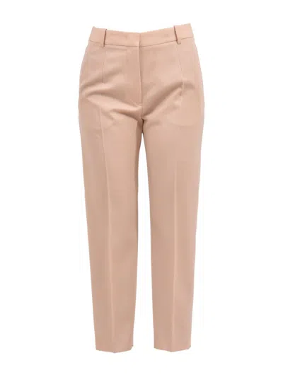 Jil Sander Women Enea Fleece Wool Pants In Orange