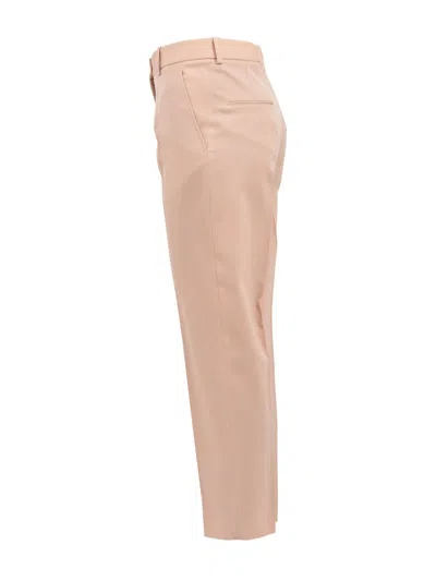 Jil Sander Women Enea Fleece Wool Pants In Orange