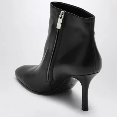 Burberry Baby 85 Leather Ankle Boots In Black
