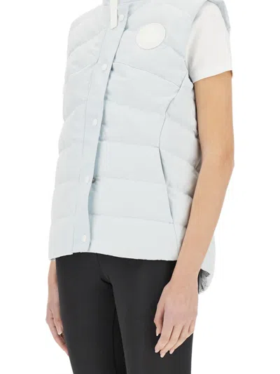 Canada Goose Padded Vest With Logo For Women In Multicolor
