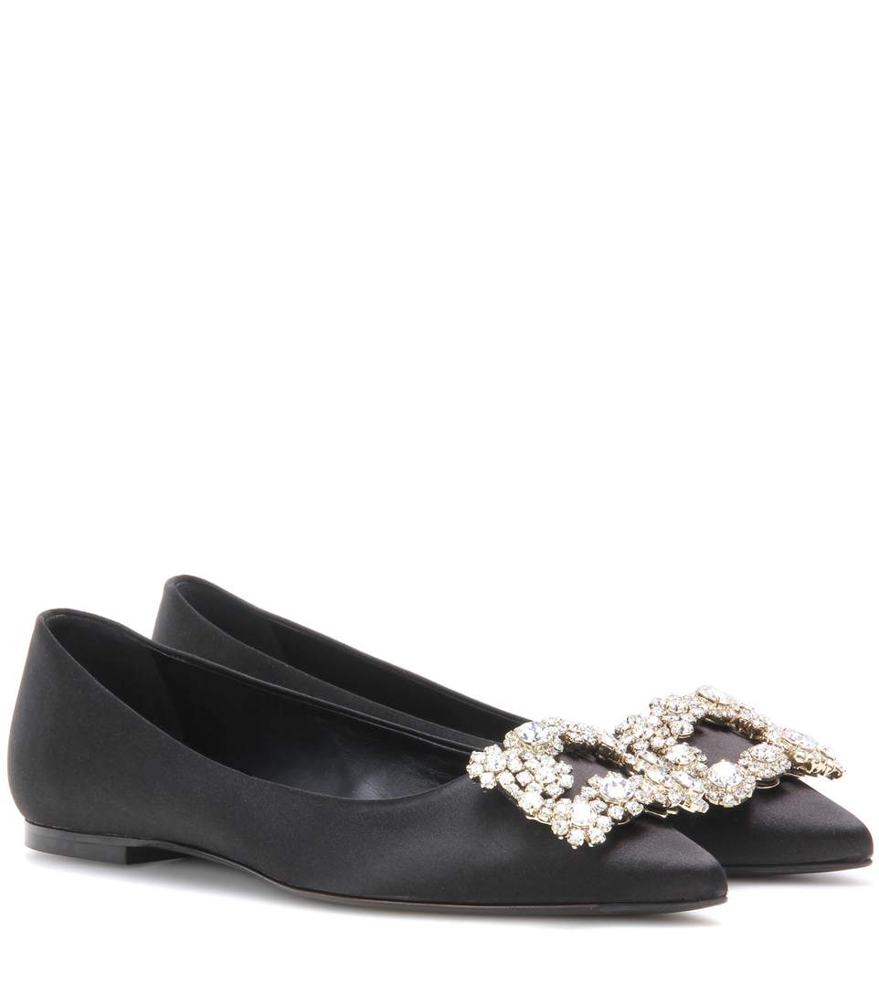 roger vivier satin